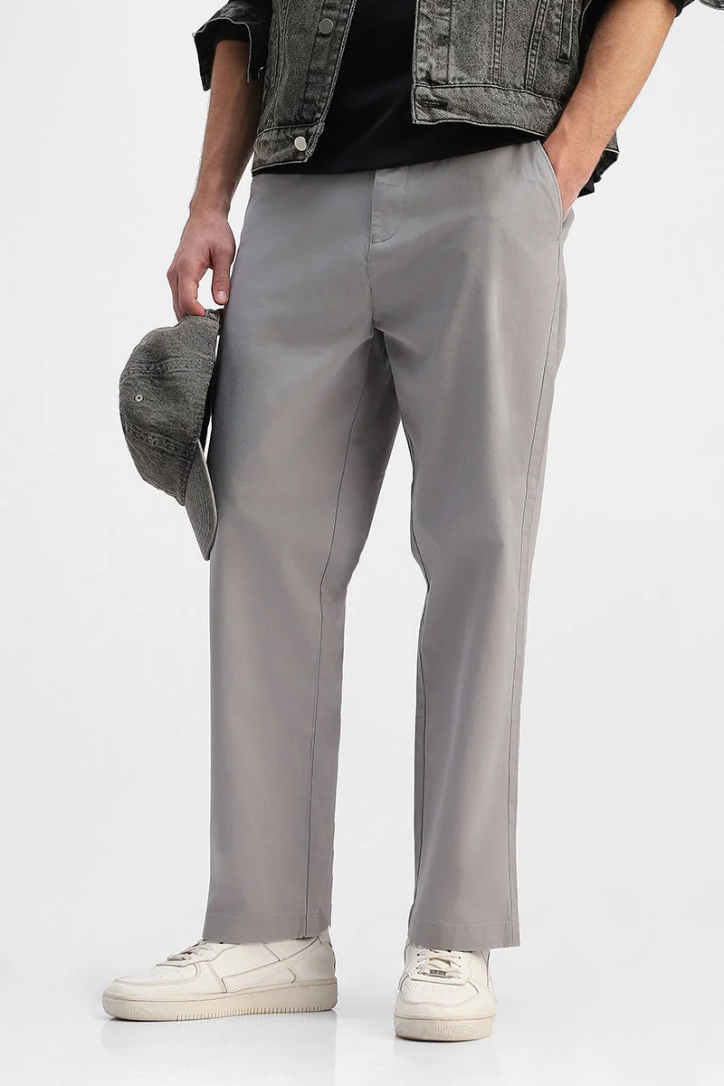 SNITCH Stretch Relaxed Fit Trousers